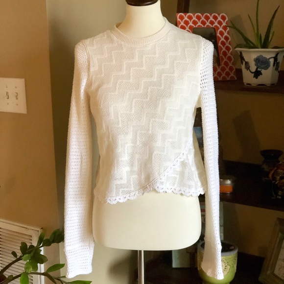 {Free People} Crochet Top - Picture 2 of 8